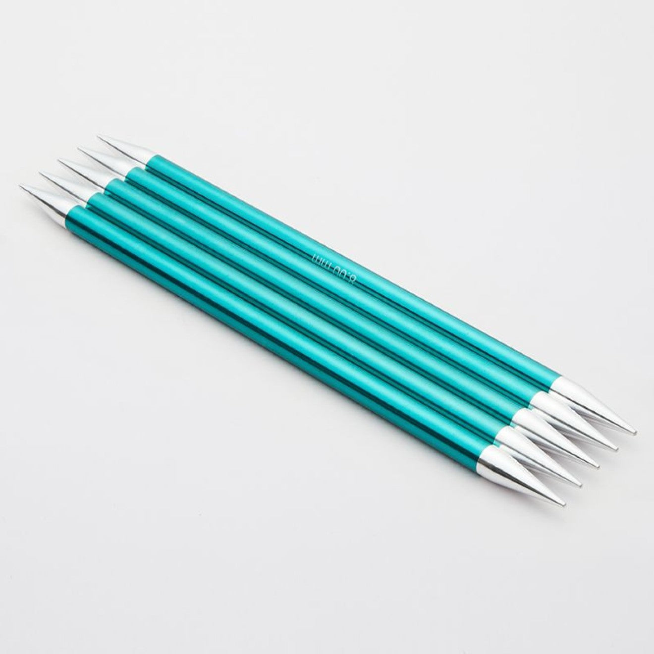 KnitPro Nadelspiel ZING 8,00 mm 20 cm smaragd 5 St