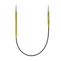 KnitPro Zing Rundstricknadel kurz 3,50 mm 25 cm chrysolite
