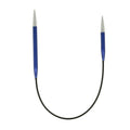 KnitPro Zing Rundstricknadel kurz 4,50 mm 25 cm iolit