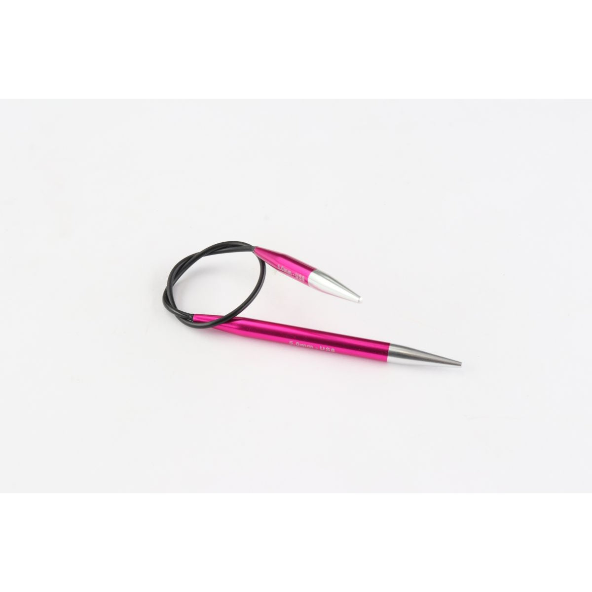 KnitPro Rundstricknadel Zing 5,00 mm 22,50 cm rubin 1 St