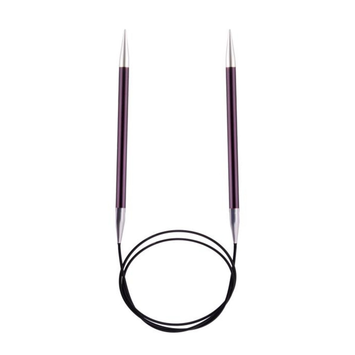 KnitPro Rundstricknadel ZING 6,00 mm 60 cm purpur