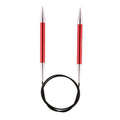 KnitPro Rundstricknadel ZING 9,00 mm 60 cm granat 1 St