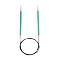 KnitPro Rundstricknadel ZING 3,25 mm 100 cm smaragd