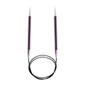 KnitPro Rundstricknadel ZING 6,00 mm 100 cm purpur