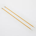 KnitPro Jackenstricknadeln ZING 2,25 mm 25 cm bernstein 1 Paar