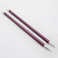KnitPro Jackenstricknadeln ZING 6,00 mm 25 cm purpur 1 Paar