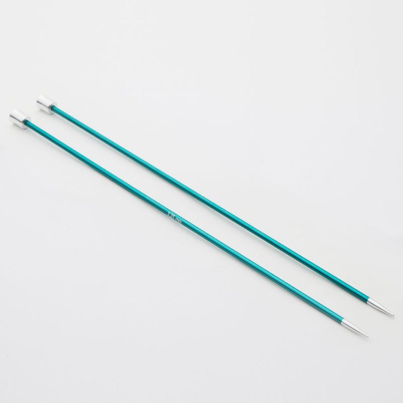 KnitPro Jackenstricknadeln ZING 3,25 mm 30 cm smaragd 1 Paar