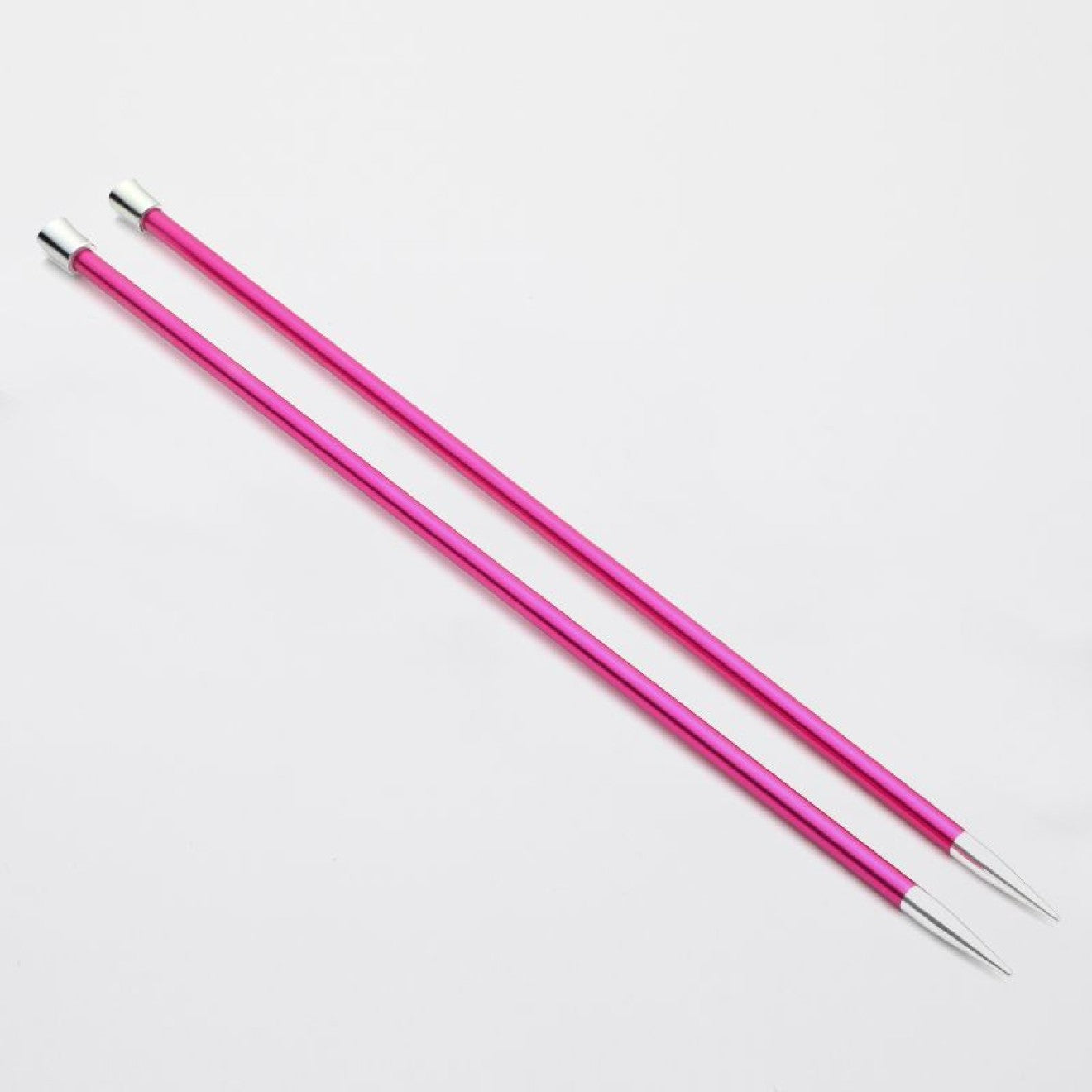 KnitPro Jackenstricknadeln ZING 5,00 mm 30 cm rubin 1 Paar