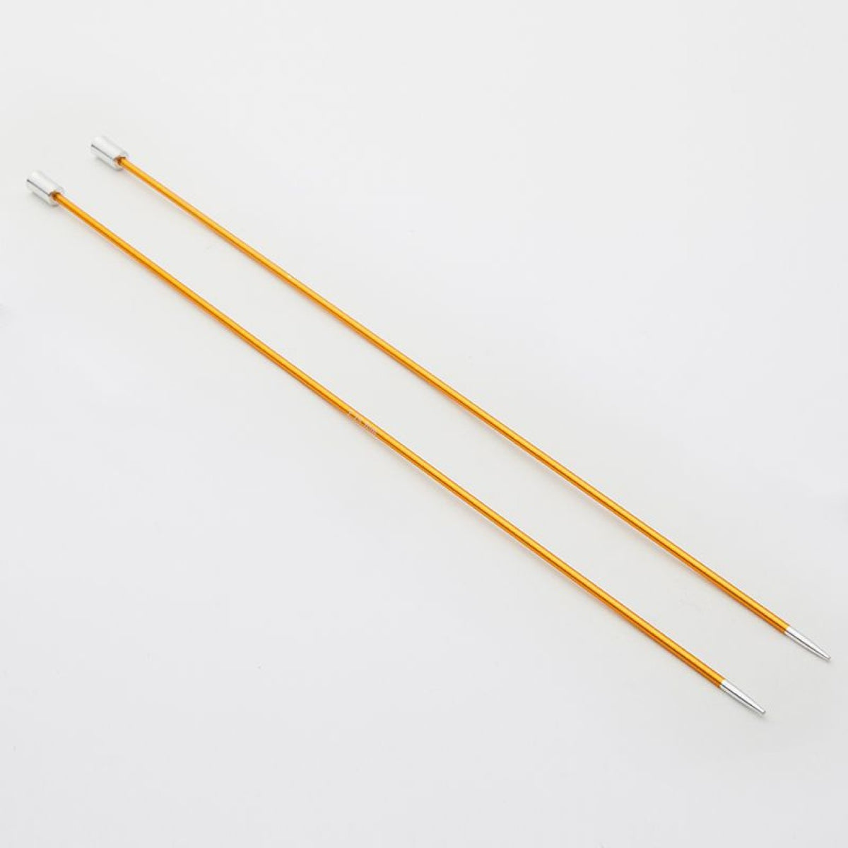 KnitPro Jackenstricknadeln ZING 2,25 mm 35 cm bernstein 1 Paar
