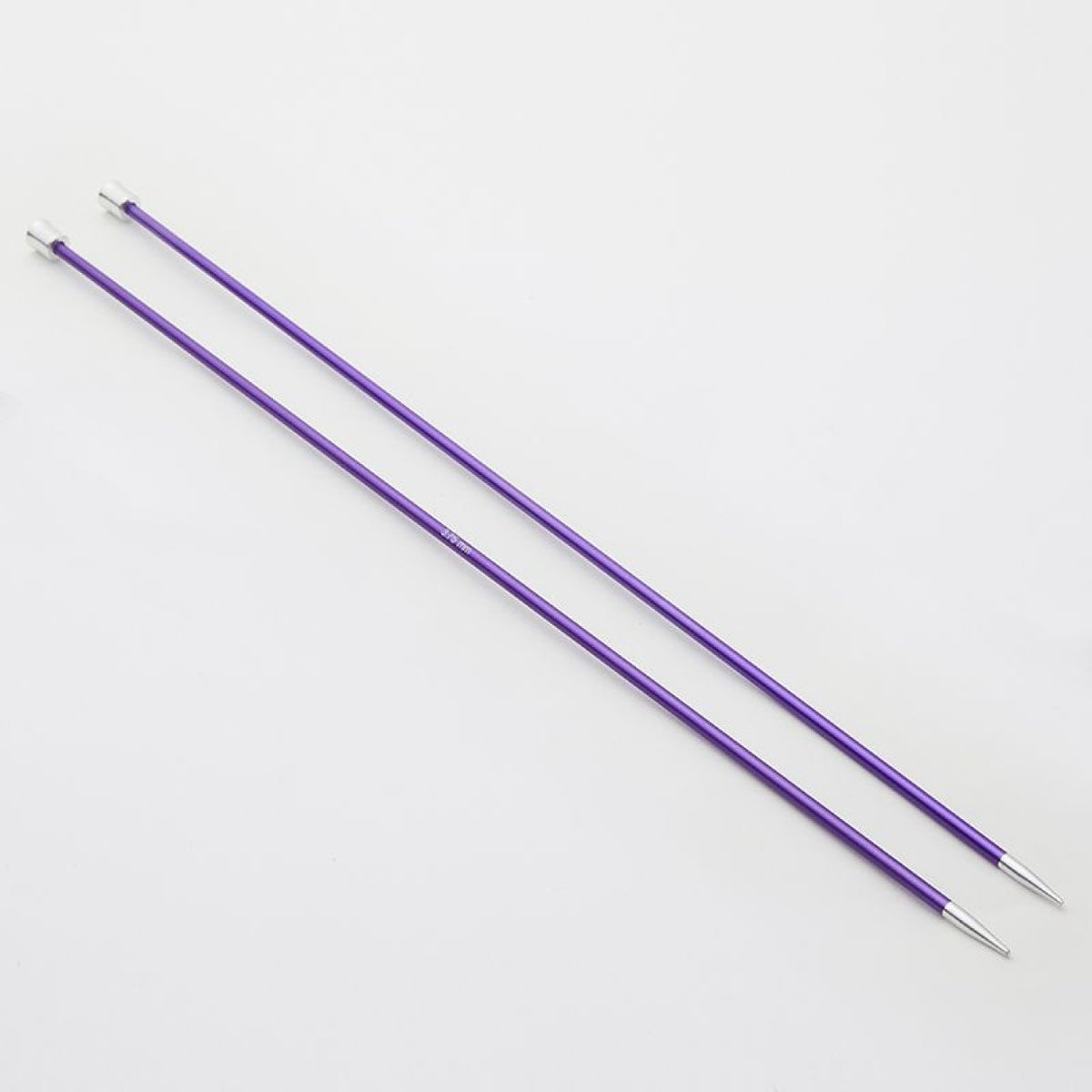 KnitPro Jackenstricknadeln ZING 3,75 mm 35 cm amethyst 1 Paar