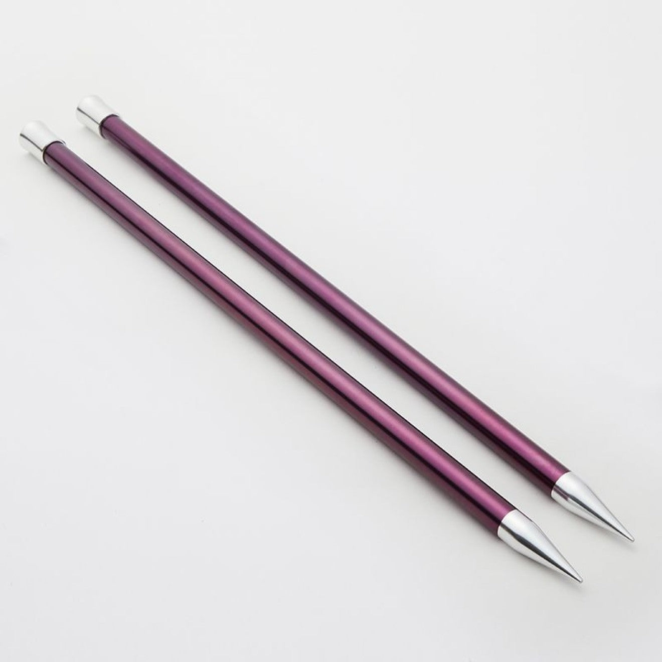 KnitPro Jackenstricknadeln ZING 6,00 mm 35 cm purpur 1 Paar