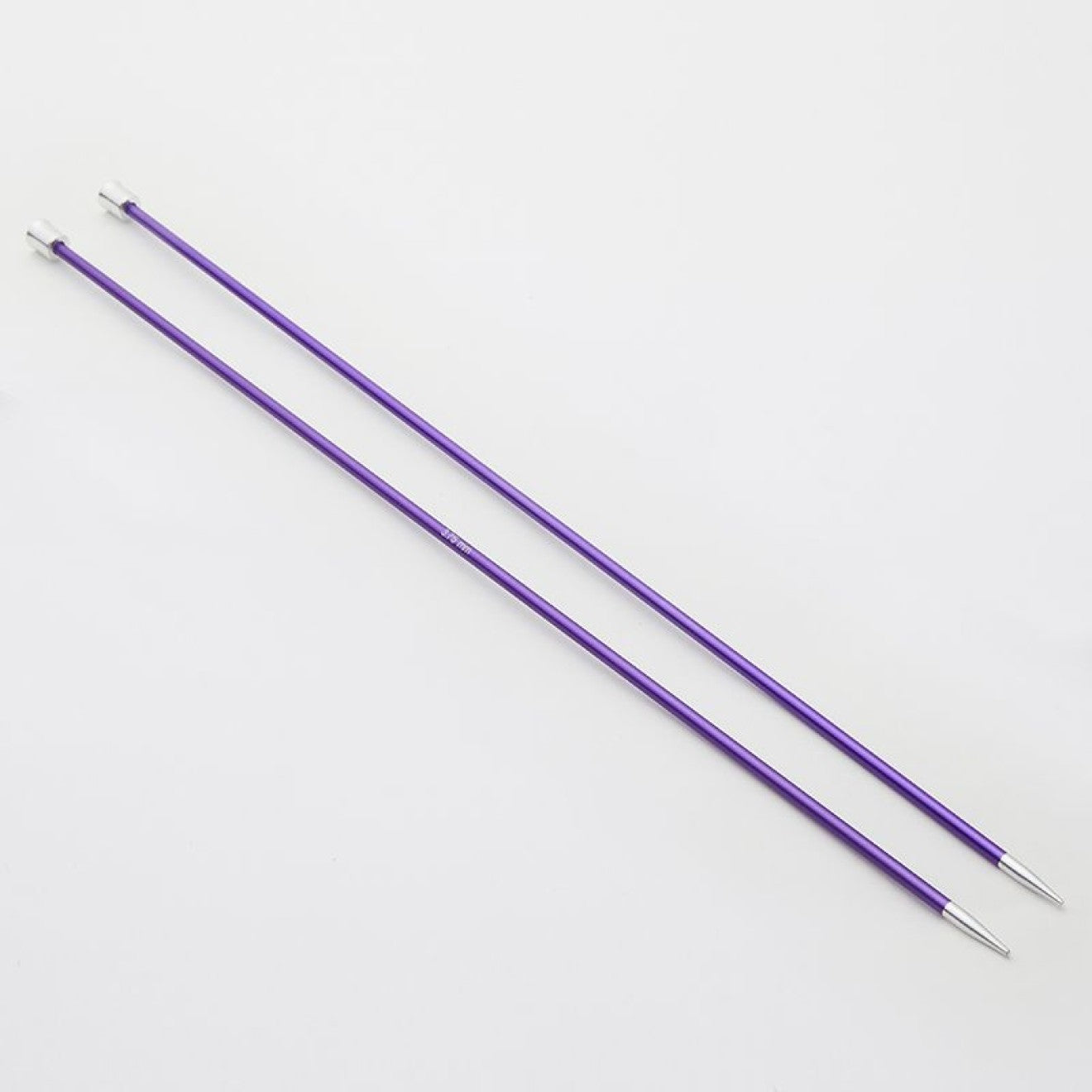 KnitPro Jackenstricknadeln ZING 3,75 mm 40 cm amethyst 1 Paar