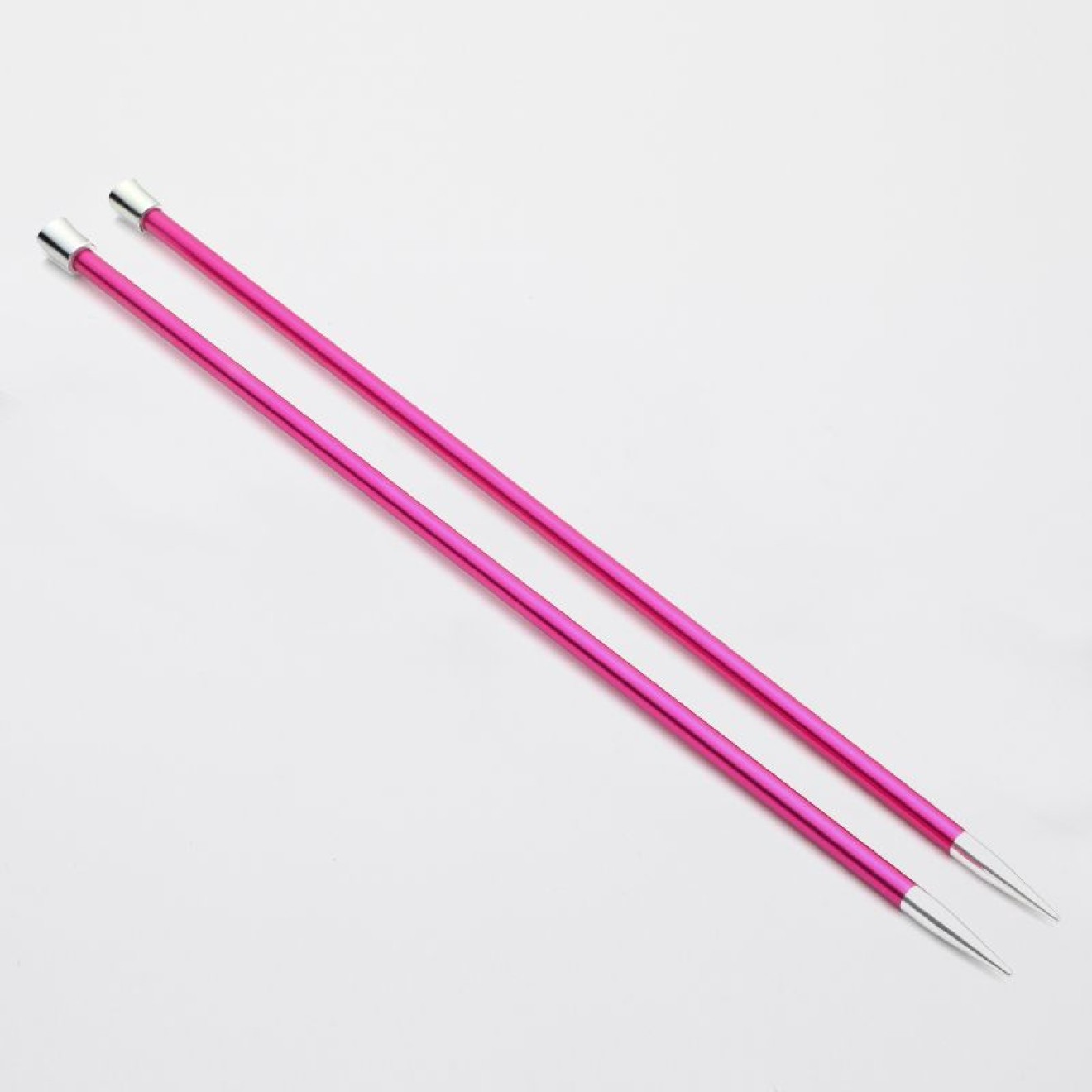KnitPro Jackenstricknadeln ZING 5,00 mm 40 cm rubin 1 Paar
