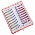 KnitPro Nadelset Jackenstricknadeln ZING Alu 25 cm, 8 Paar 2,5 3,0 3,5 4,0 4,5 5,0 5,5 6,0 mm