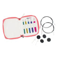 KnitPro Nadelset Starter auswechselbare Nadelspitzen Zing Alu 3,00 - 5,00 mm 13 cm