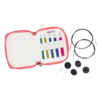 KnitPro Nadelset Starter auswechselbare Nadelspitzen Zing Alu 3,00 - 5,00 mm 13 cm