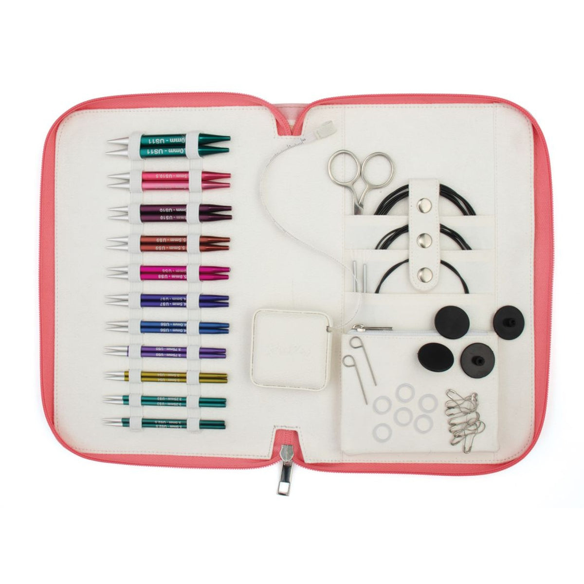 KnitPro Nadelset Regal auswechselbare Nadelspitzen Zing Alu 3,00 - 8,00 mm