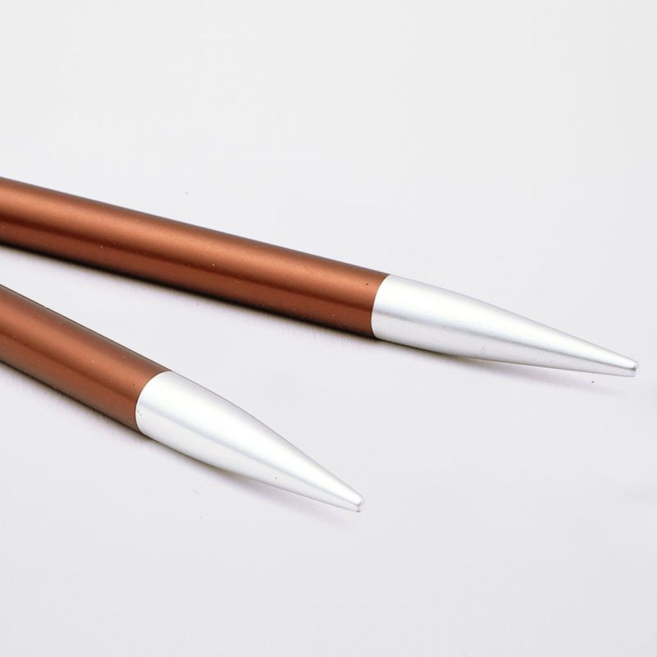 KnitPro auswechselbare Nadelspitzen ZING 5,50 mm 115 mm sienna 1 Paar