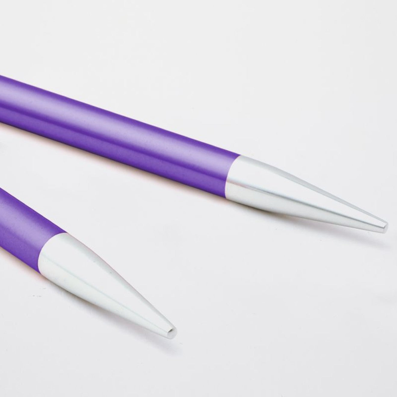 KnitPro auswechselbare Nadelspitzen ZING 7,00 mm 115 mm amethyst 1 Paar