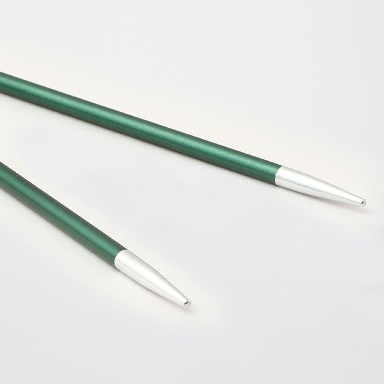 KnitPro auswechselbare Nadelspitzen ZING 3,00 mm 115 mm jade 1 Paar