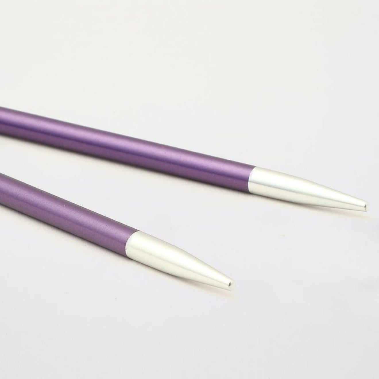 KnitPro auswechselbare Nadelspitzen ZING 3,75 mm 87 mm amethyst 1 Paar