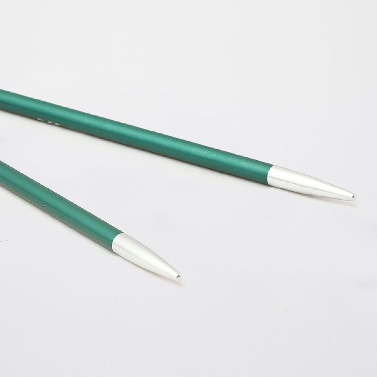 KnitPro auswechselbare Nadelspitzen ZING 3,25 mm 87 mm emerald 1 Paar