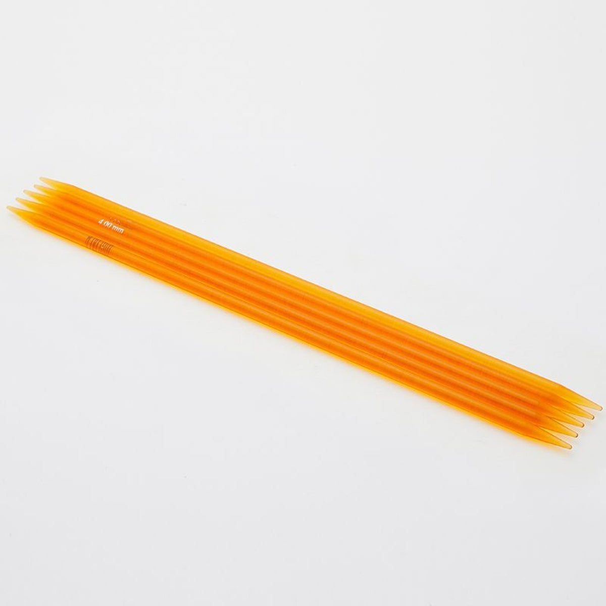KnitPro Nadelspiel TRENDZ 4,00 mm 20 cm orange 5 St