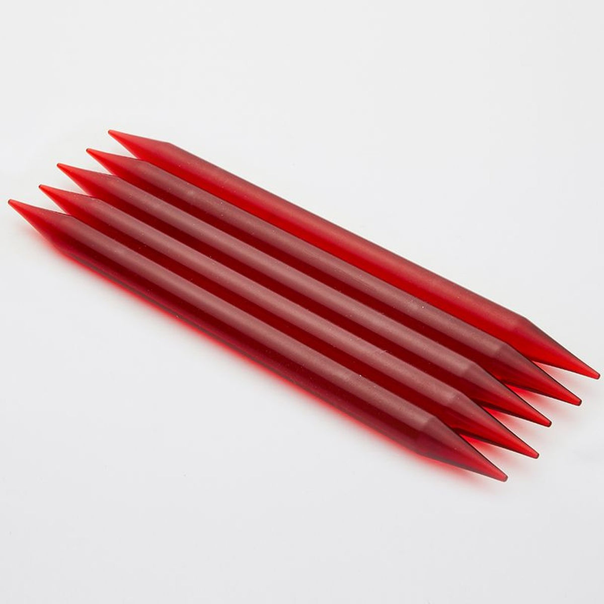 KnitPro Nadelspiel TRENDZ 12,00 mm 20 cm rot 5 St