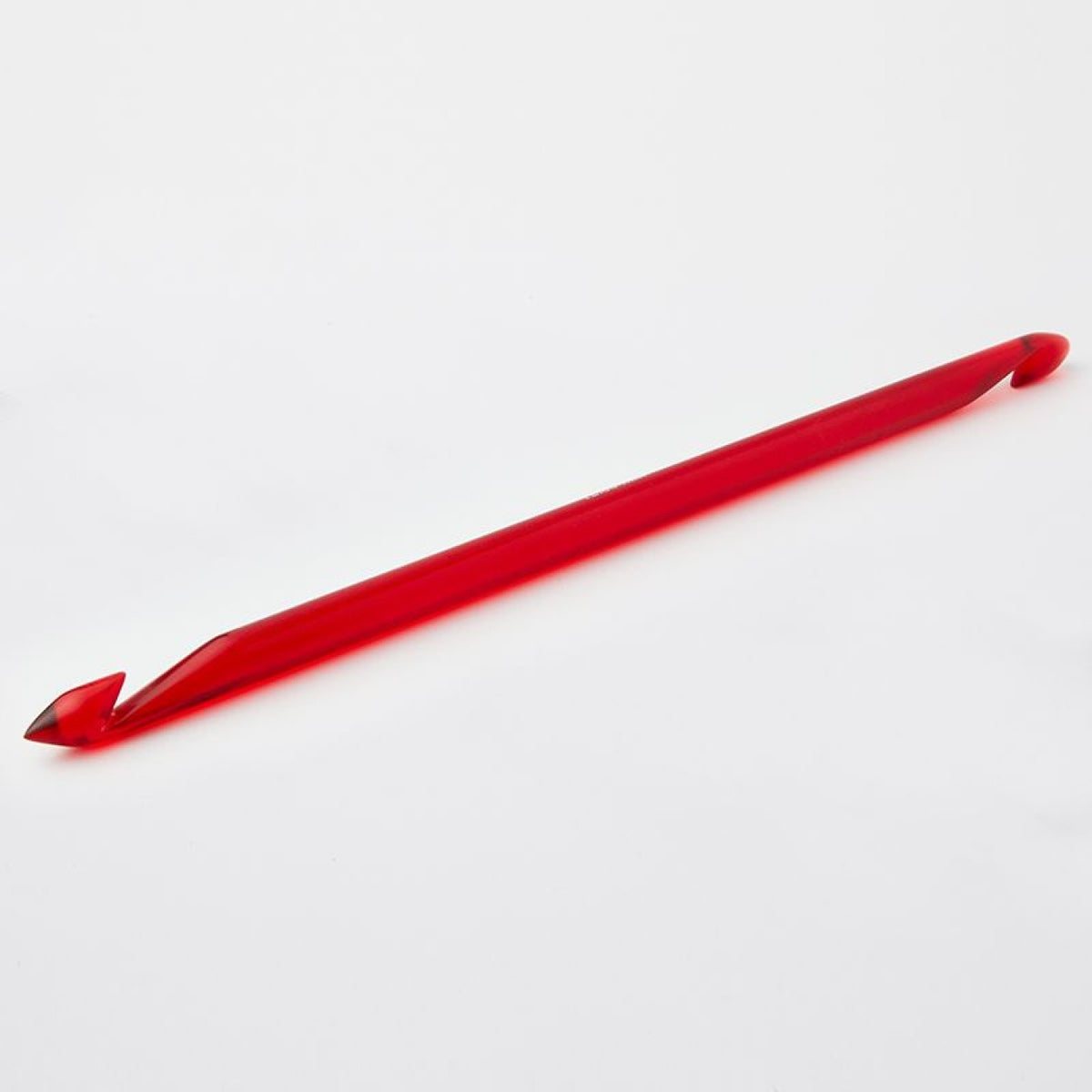 KnitPro Tunesische Häkelnadel TRENDZ 12,0 mm 30 cm rot