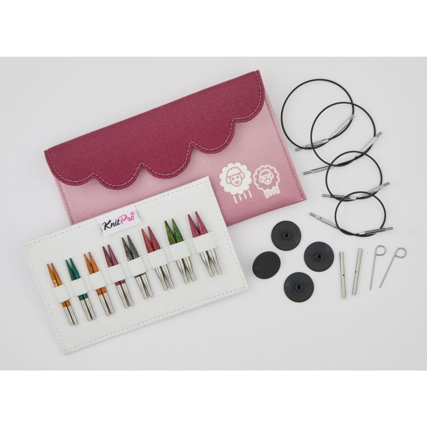 KnitPro Nadelset auswechselbare Nadelspitzen Dreamz 3,00 - 6,00 mm
