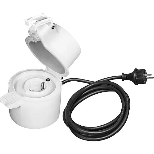 Smart+ Außen-Steckdose IP44 mit Energiezähler