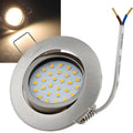 LED Einbauleuchte 4Watt, warmweiß Ø82mm, 330Lm, 2900k, schwenkbar