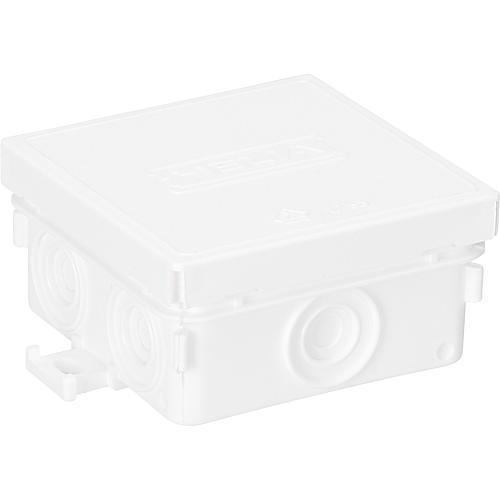 10x EGB AP-Verbindungsdose 75x75x37mm reinweiß