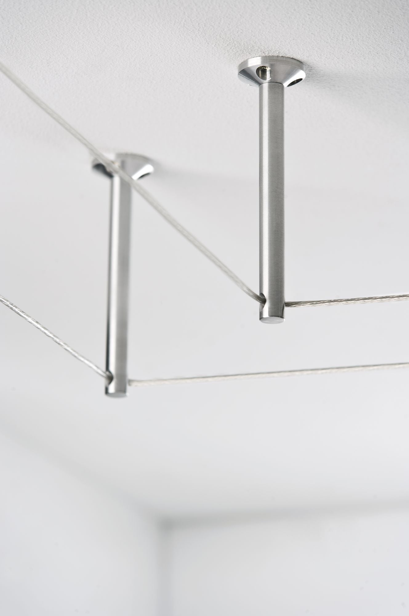 Paulmann Wire System L&E Umlenker/Abhängung zum Aufschrauben 1 Paar 165mm Chrom Met