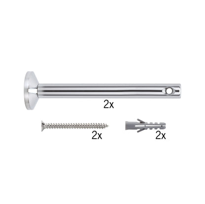 Paulmann Wire System L&E Umlenker/Abhängung zum Aufschrauben 1 Paar 165mm Chrom Met