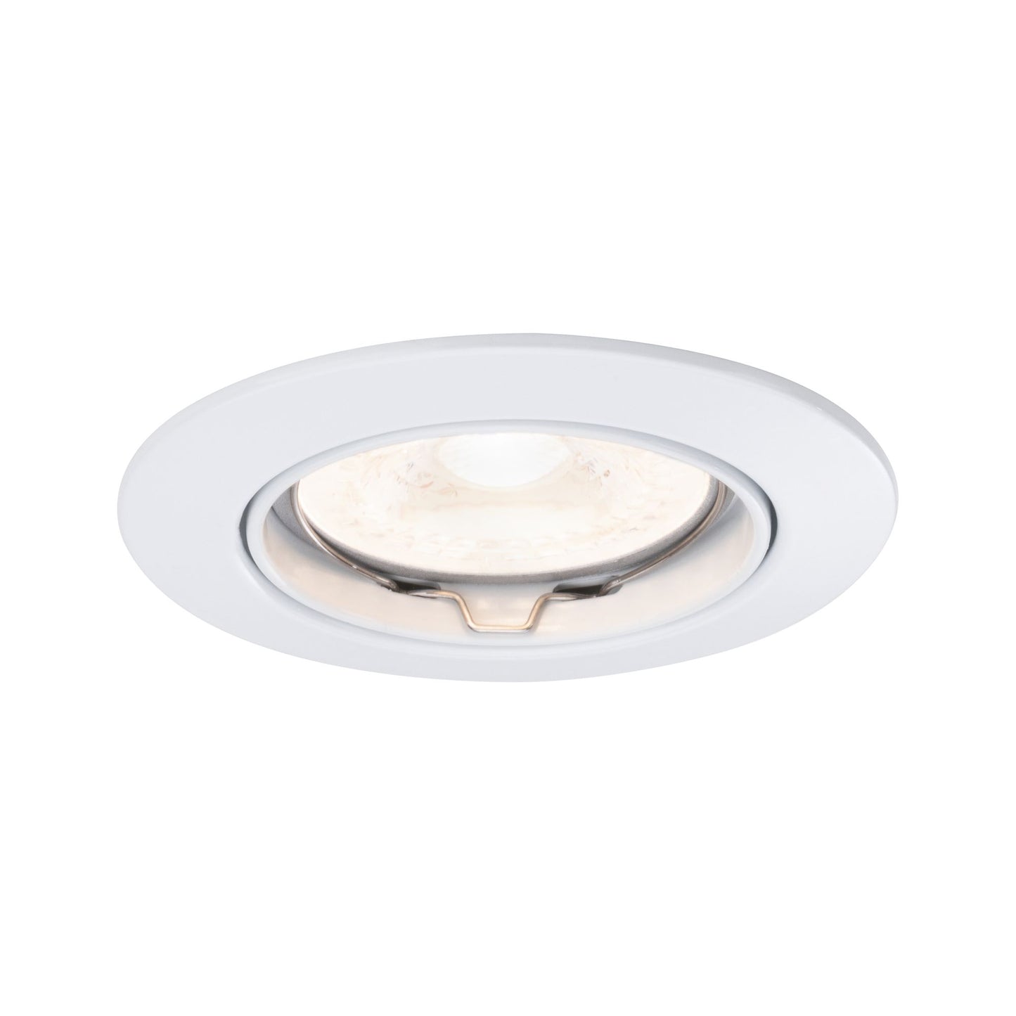 Paulmann Premium EBL schwenkbar max. 50W 12V GU5,3 51mm Weiß/Alu Zink