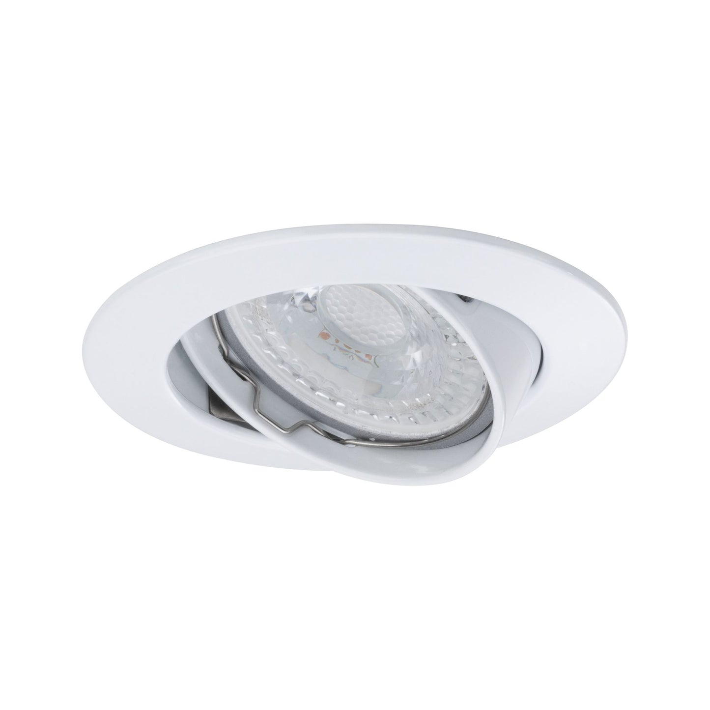 Paulmann Premium EBL schwenkbar max. 50W 12V GU5,3 51mm Weiß/Alu Zink
