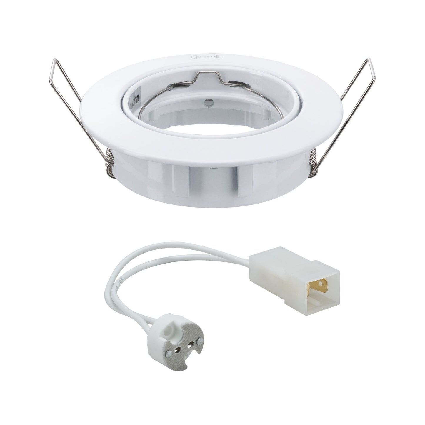 Paulmann Premium EBL schwenkbar max. 50W 12V GU5,3 51mm Weiß/Alu Zink