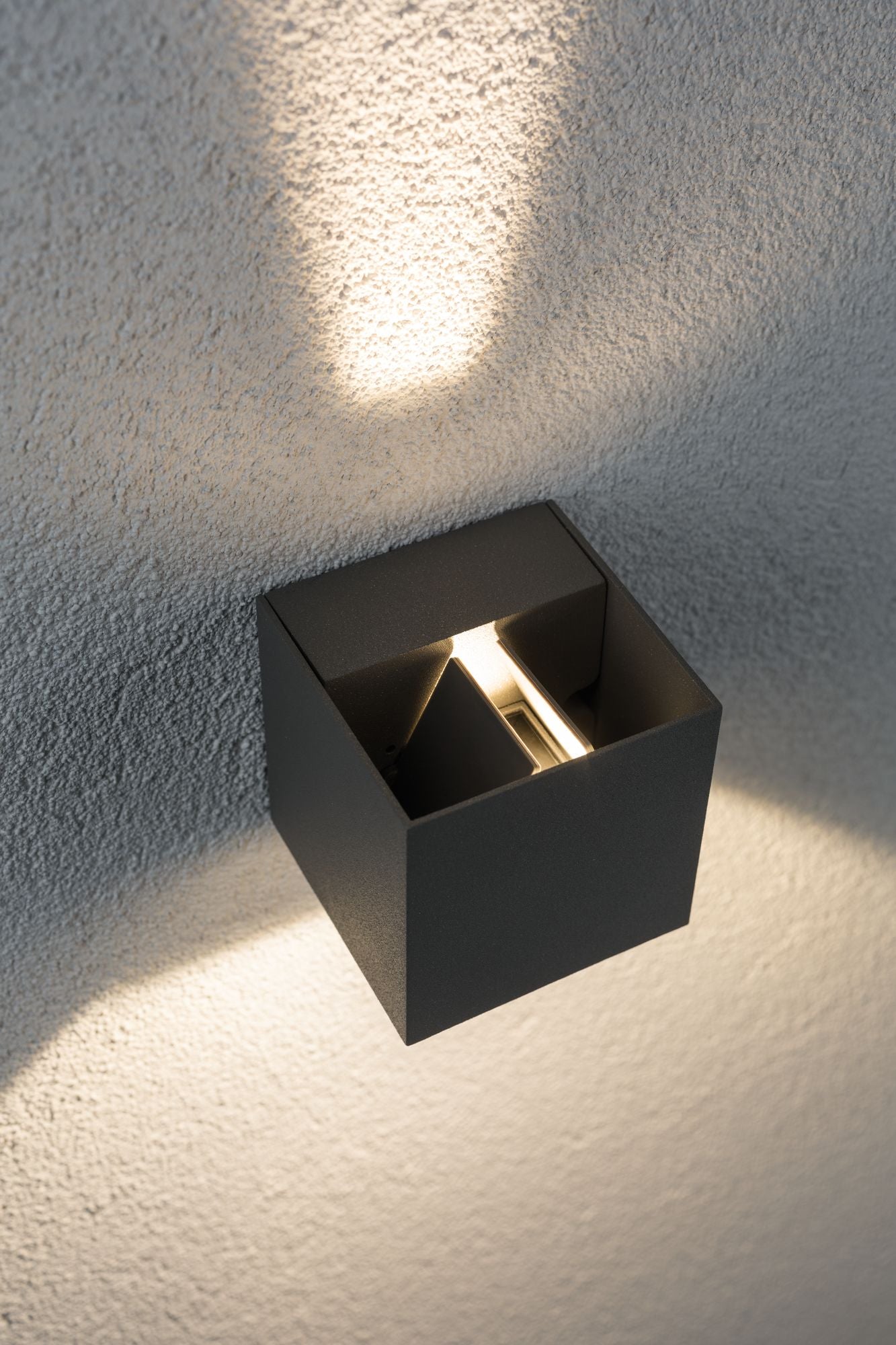 Paulmann Special ABL Set Cybo LED 2x3W 230V IP65 eckig 80x80mm Grau Alu