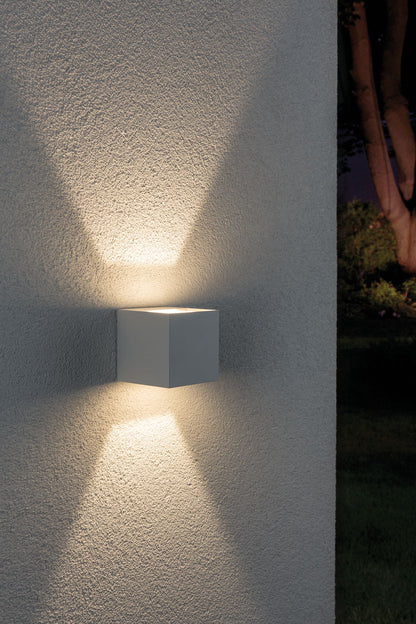 Paulmann Special ABL Set Cybo LED 2x3W 230V IP65 eckig 80x80mm Weiß Alu