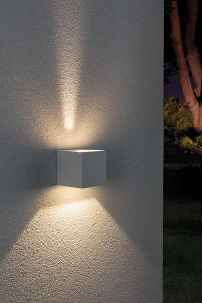Paulmann Special ABL Set Cybo LED 2x3W 230V IP65 eckig 80x80mm Weiß Alu