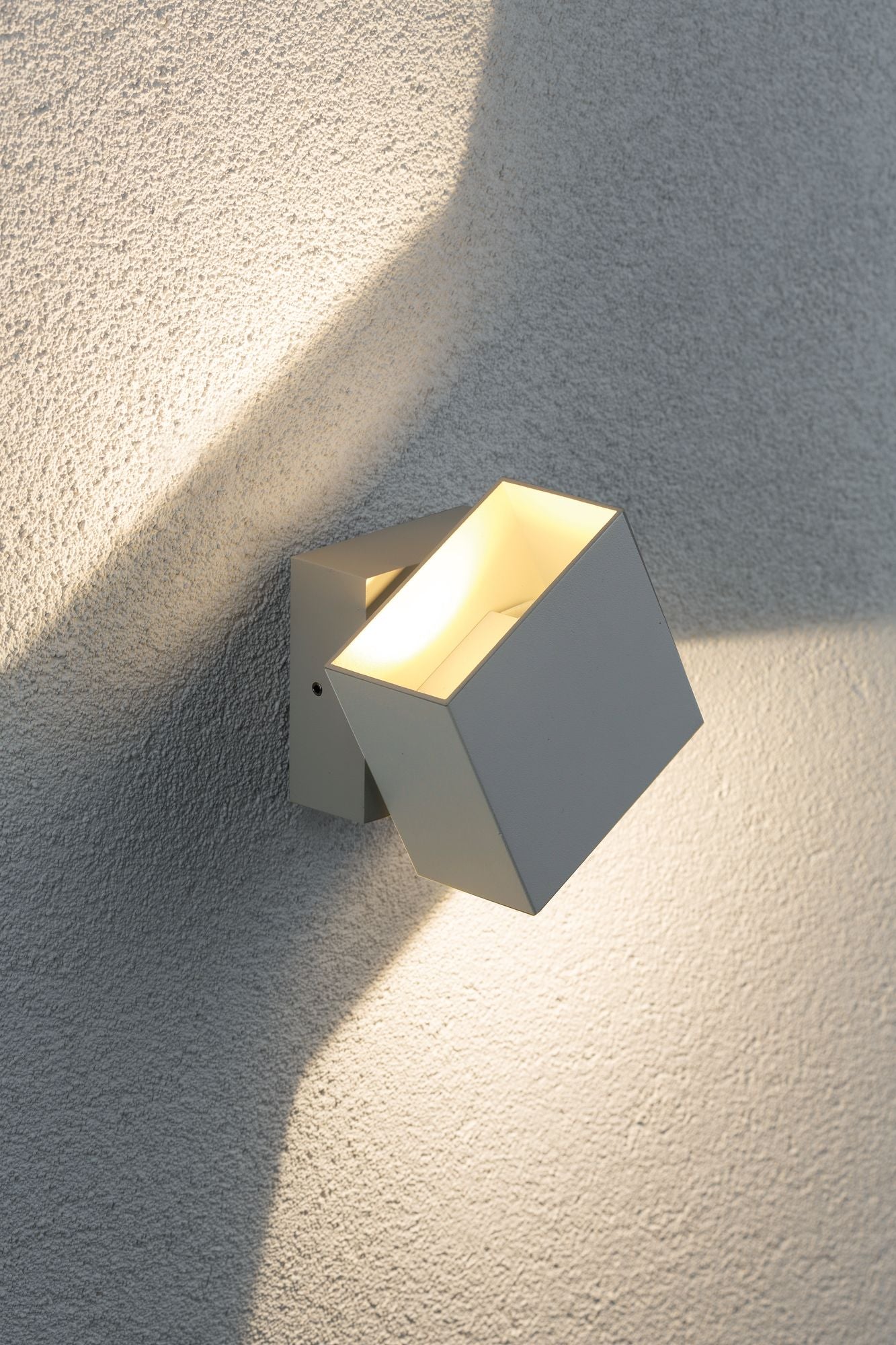 Paulmann Special ABL Set Cybo LED 2x3W 230V IP65 eckig 100x100mm Weiß Alu