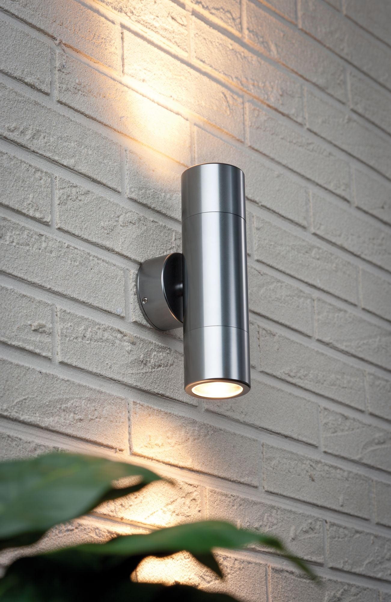 Paulmann Special ABL Set IP44 Flame 2x3,5W 230V GU10 Eisen gebürstet/Alu