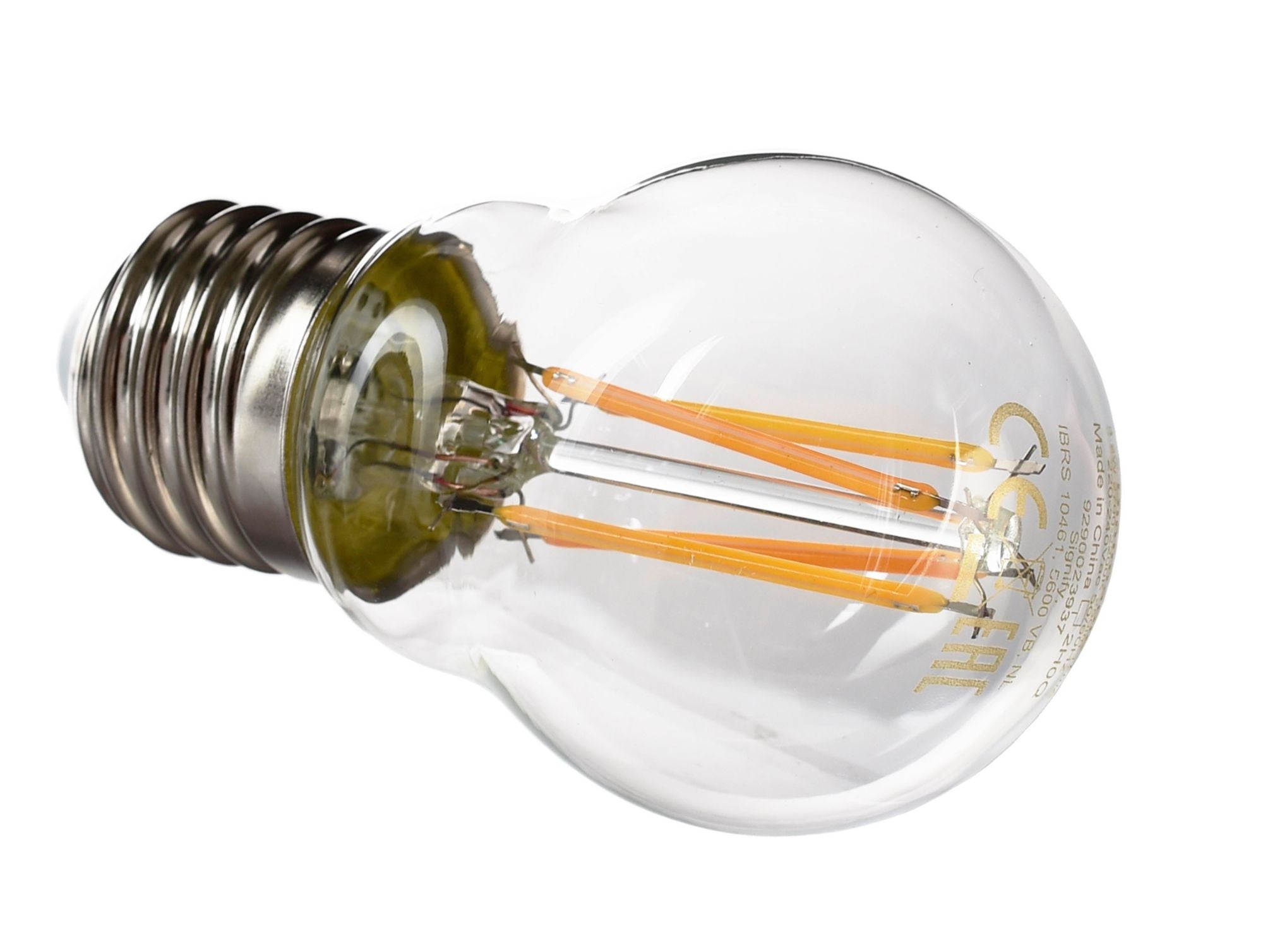 LEDVANCE Classic LEDLuster DT CLG, E27, 230 V, DTW, 2200-2700 K, 270 Grad