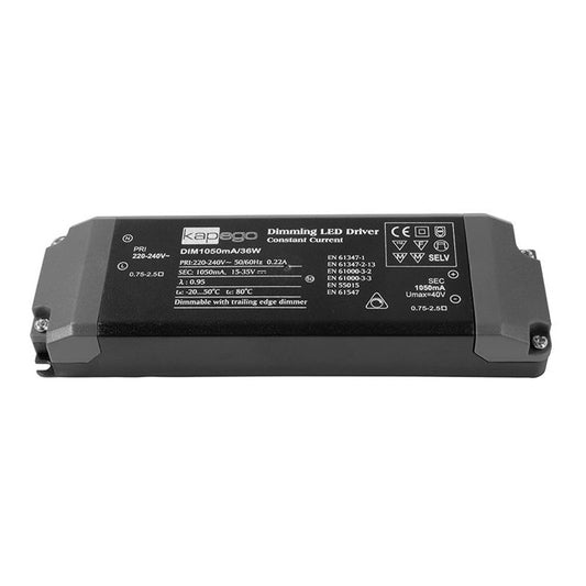 Deko-Light Dim1050mA/36W  Schwarz