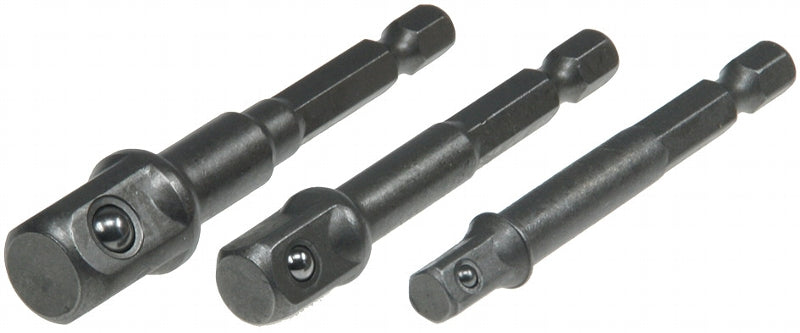Bitaufnahme-Adapterset von Sechskant auf 1/4", 3/8", 1/2"