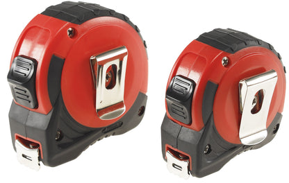 Rollen-Maßband, 3m mit Aufroller und Gürtelclip
