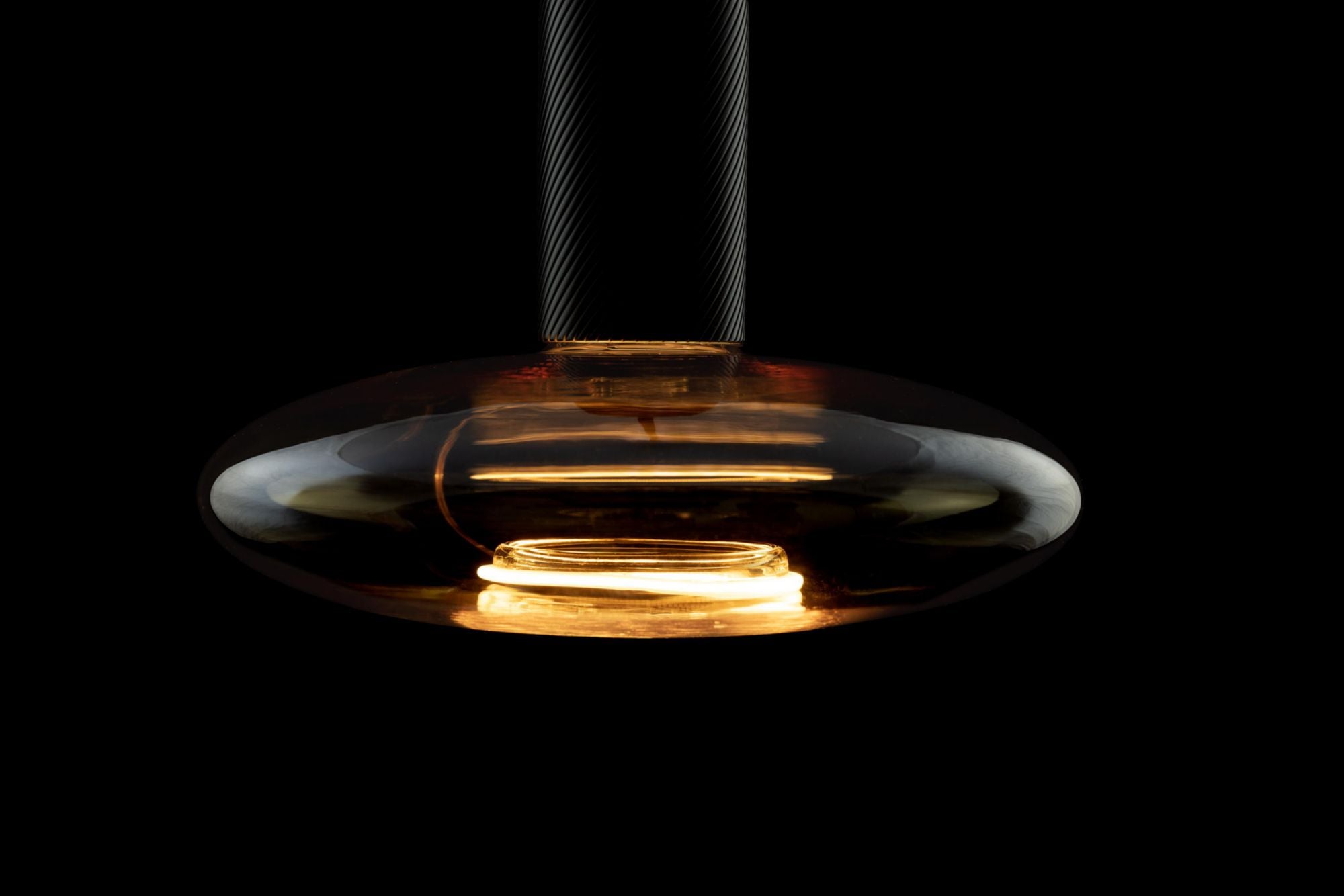 Deko-Light LED Design-Bulb ORBIT, DIM, E27, 4,0W, 2200K, gold