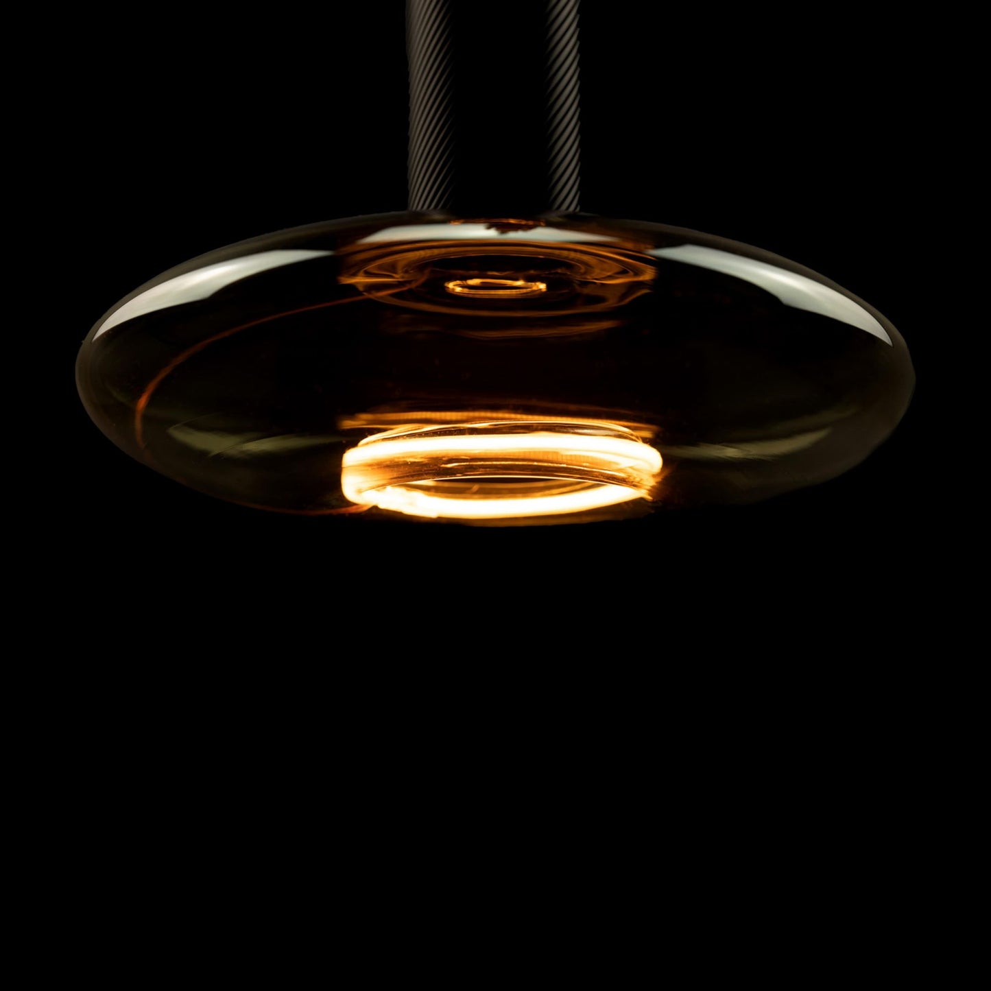 Deko-Light LED Design-Bulb ORBIT, DIM, E27, 4,5W, 1900K, smoky