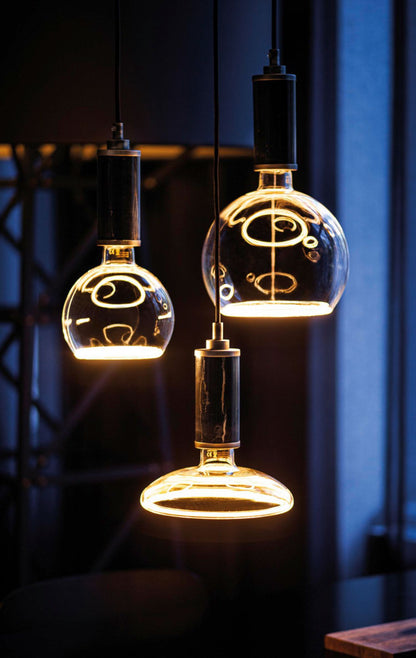 Deko-Light LED Design-Bulb Moon 150, DIM, E27, 6,0W, 1900K, smoky